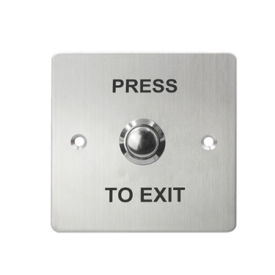 Stainless Steel Exit Button - Image 3